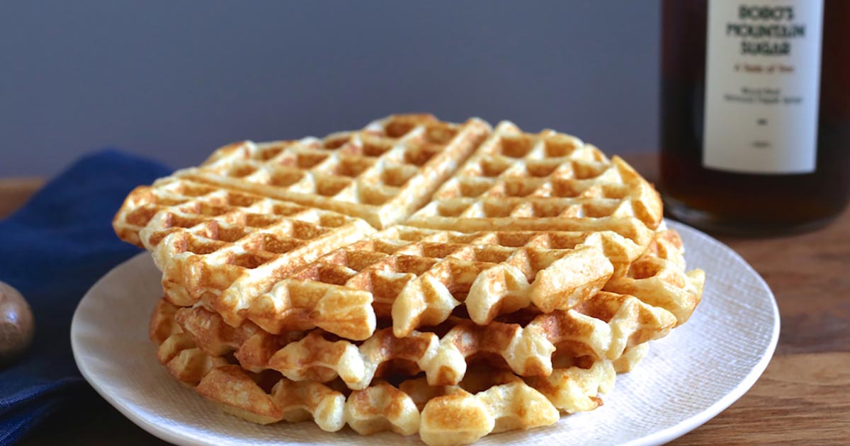 Classic Buttermilk Waffles Recipe King Arthur Flour