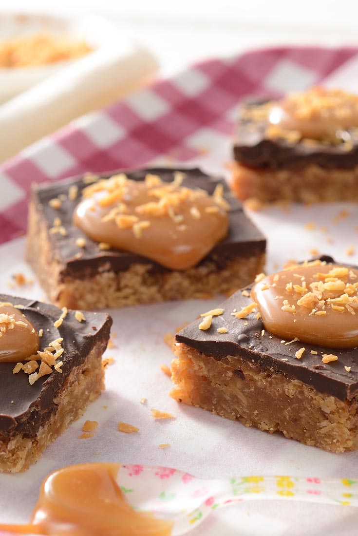 Grand Prize Coconut-Caramel Bars Recipe