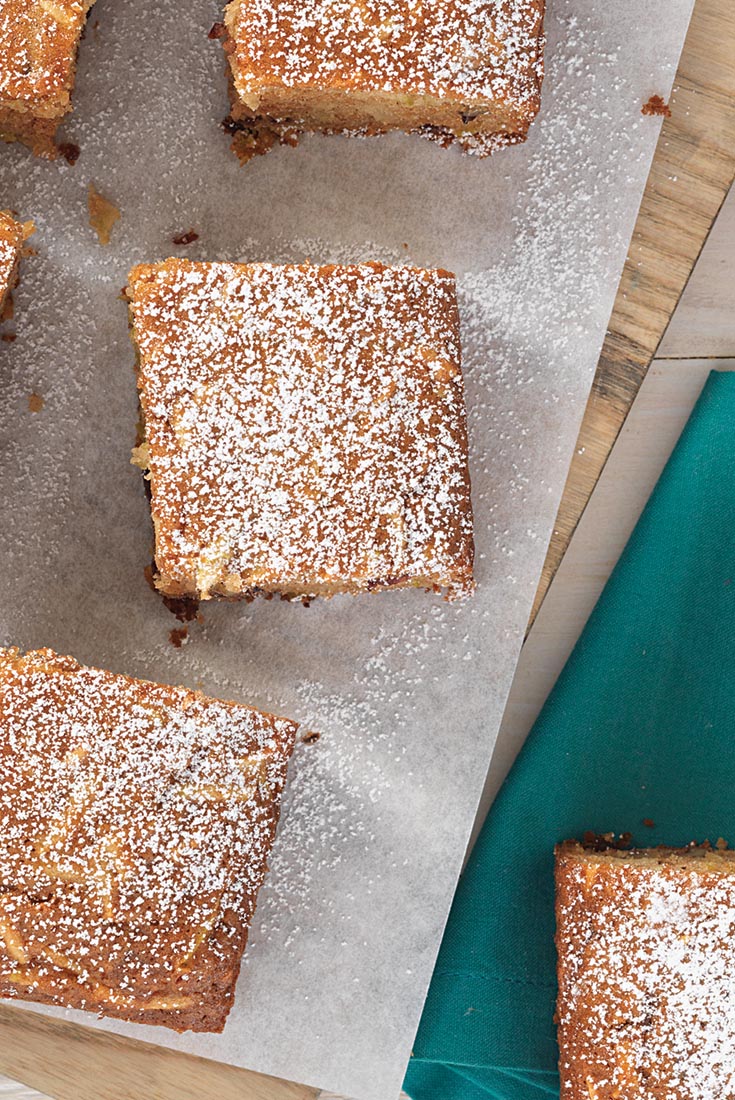 Gluten-Free Quinoa Apple Snack Cake Recipe