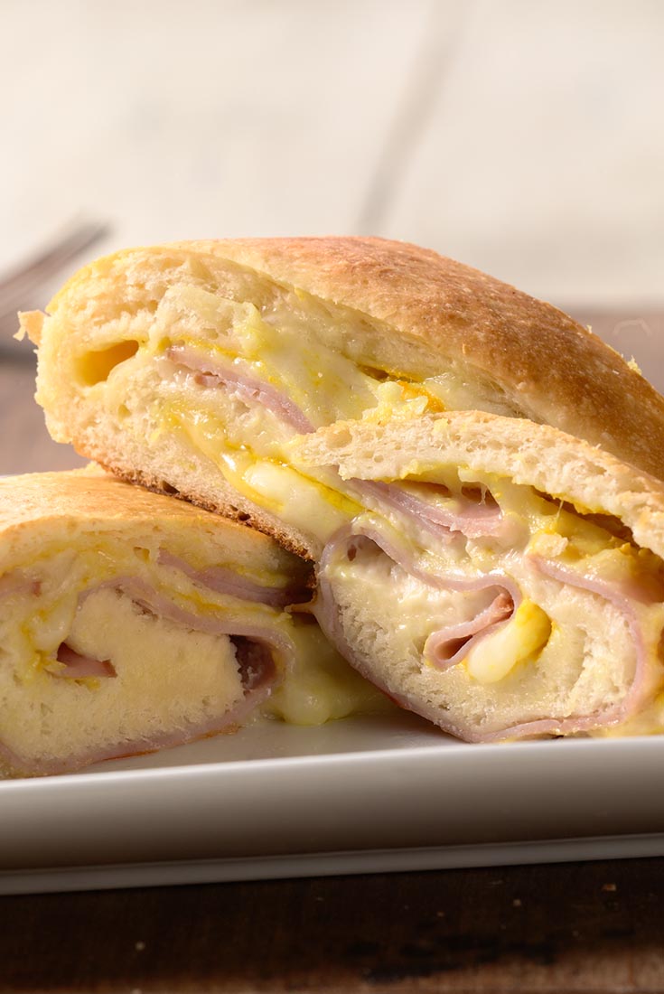 AllAmerican Ham and Cheese Roll Recipe  King Arthur Flour