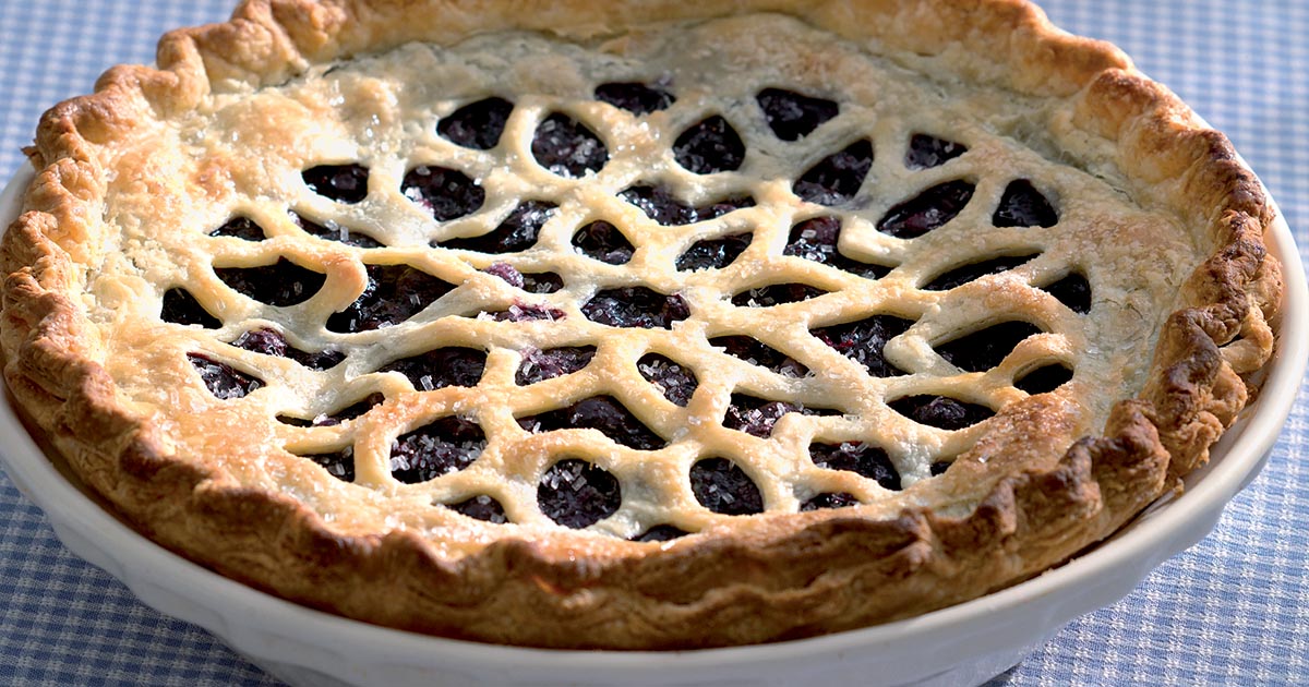 Blueberry Pie with a Twist Recipe King Arthur Flour