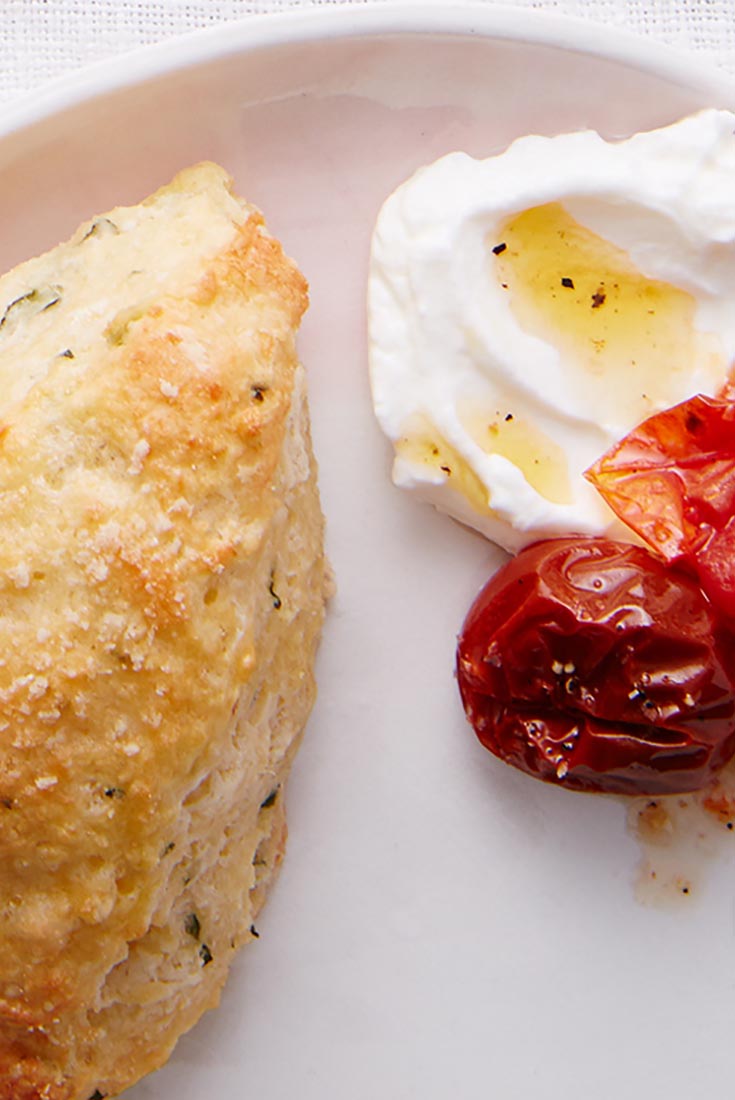 Basil & Parmesan Scones Recipe