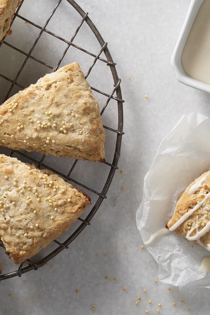 Maple Millet Scones Recipe