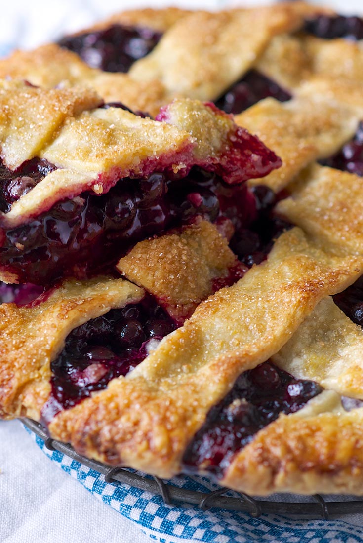 Blue Ribbon Blueberry Pie Recipe  King Arthur Flour