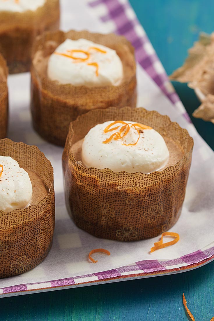 Mini Chai Latte Cheesecakes Recipe