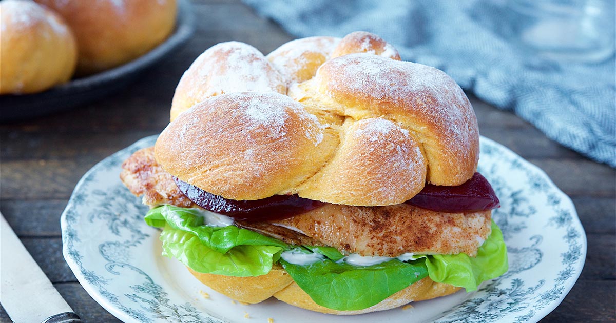 Sweet Potato Sandwich Rolls Recipe King Arthur Flour