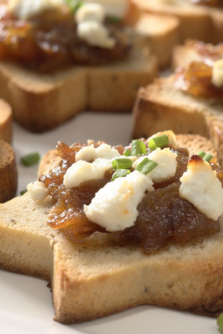 Sandwich Bread Canapés Recipe