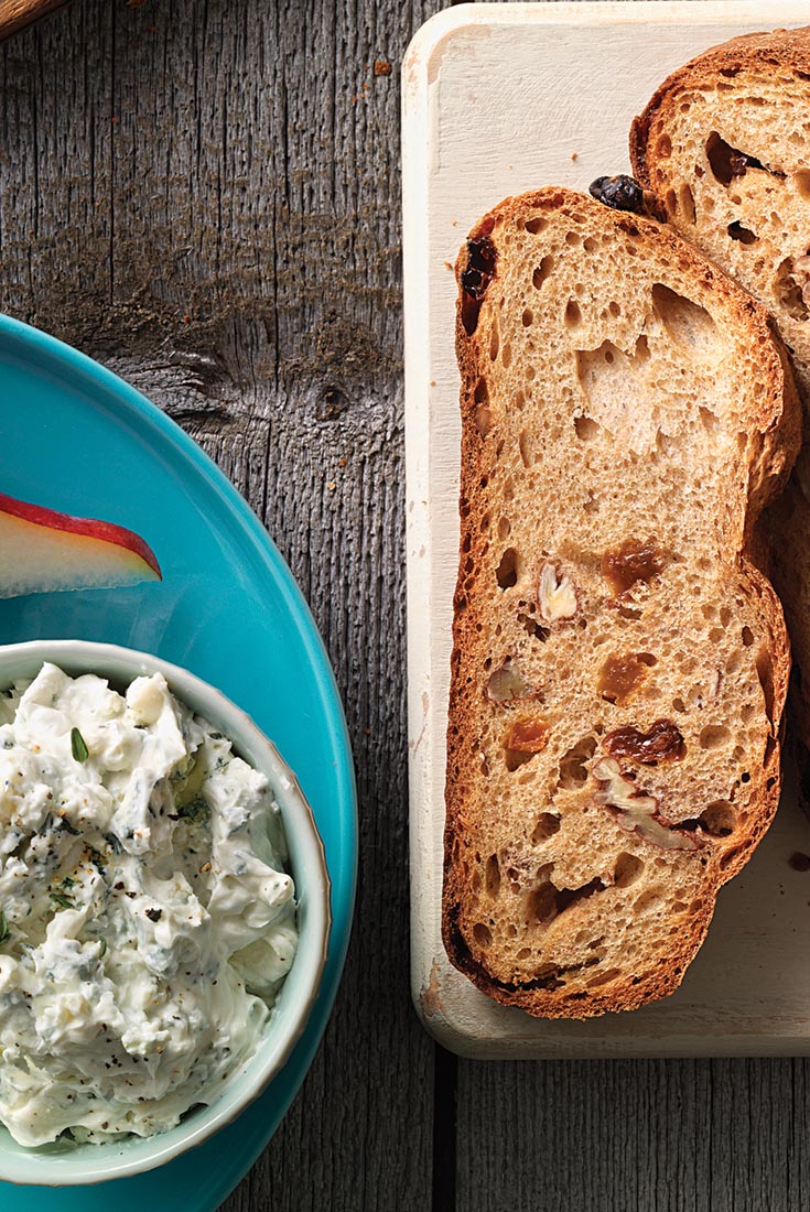 Raisin-Pecan Rye Bread Recipe