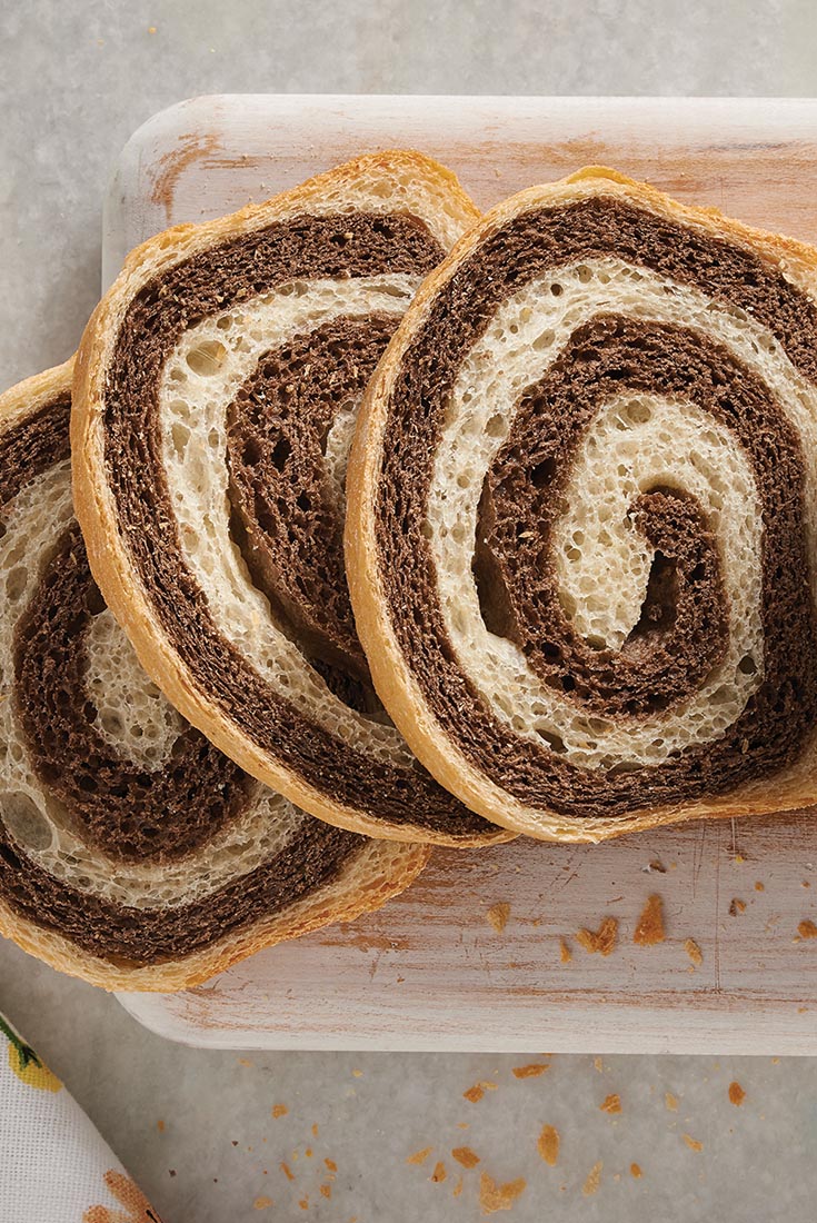 Spiraled Wheat Loaf Recipe