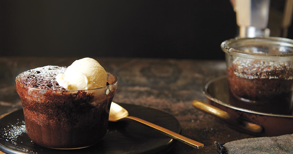 Fudge Pudding Cake Recipe King Arthur Flour