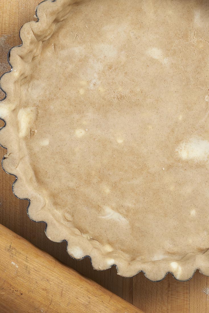 Tender Teff Pastry Crust Recipe