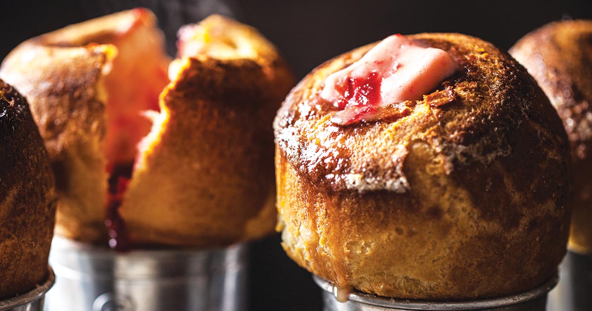 Popovers with Cranberry Butter Recipe King Arthur Flour