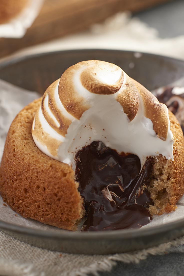 Mini S'Mores Cakes Recipe