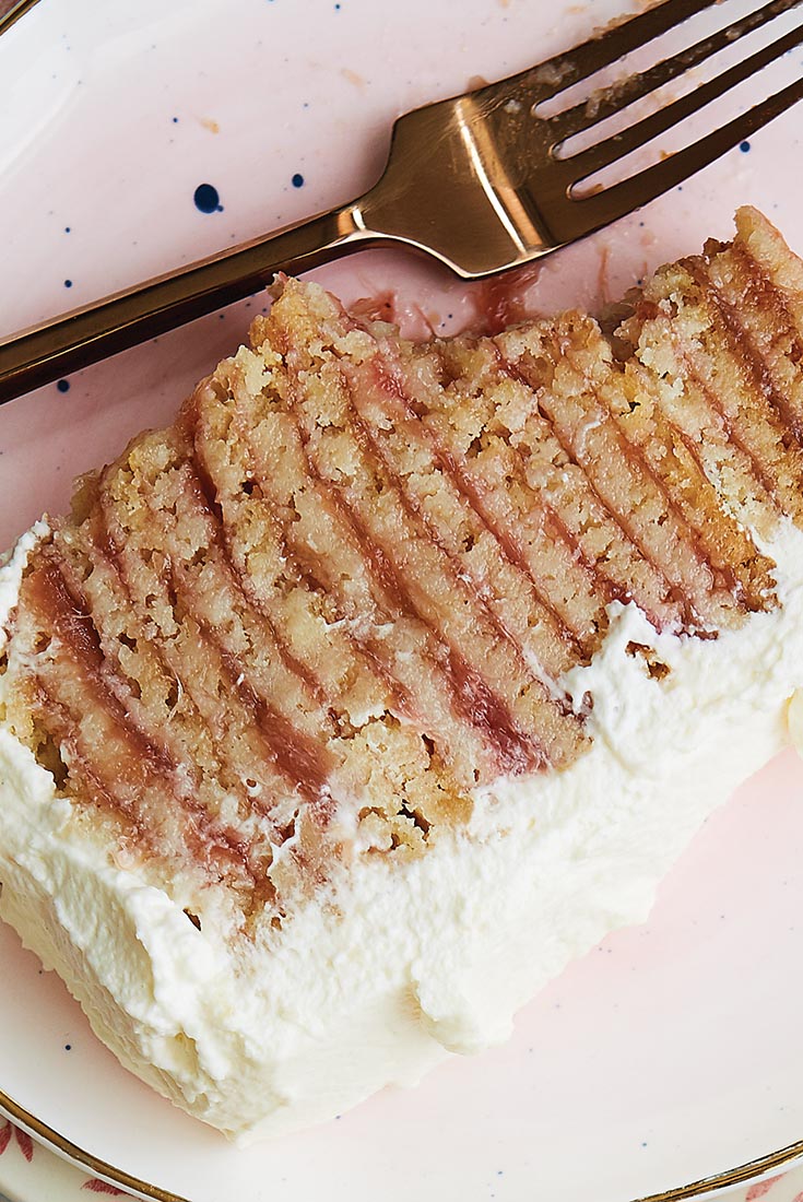 Rhubarb Icebox Cake Recipe