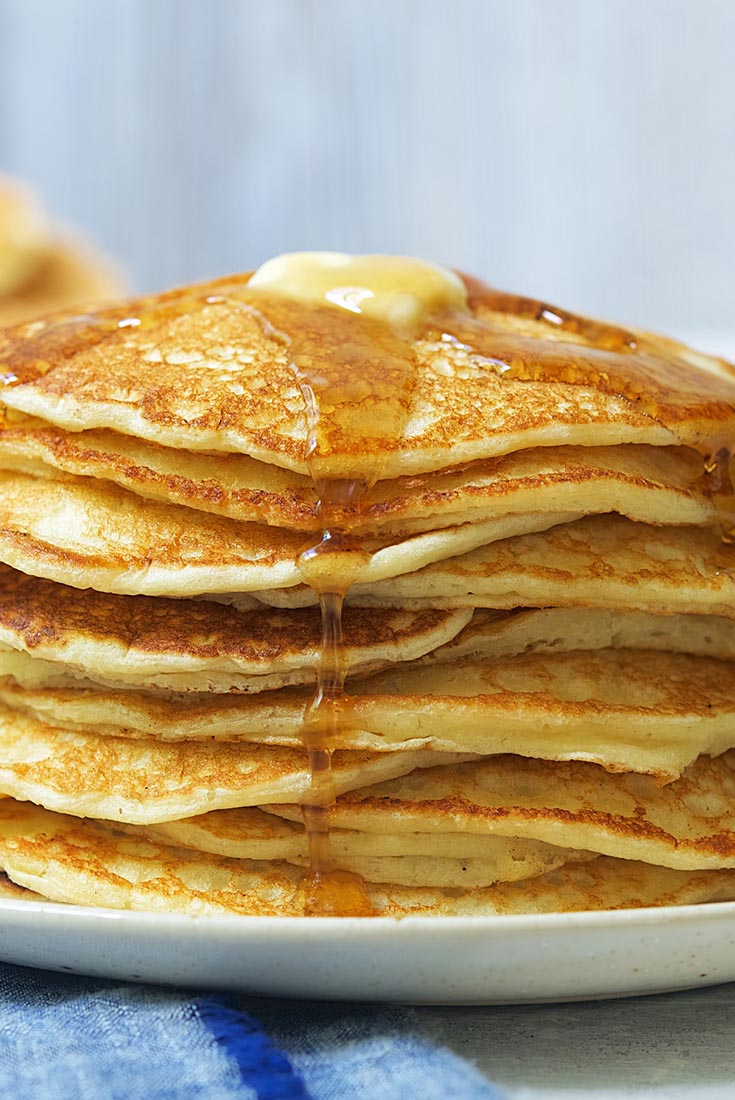 Classic Sourdough Waffles or Pancakes Recipe | King Arthur Flour