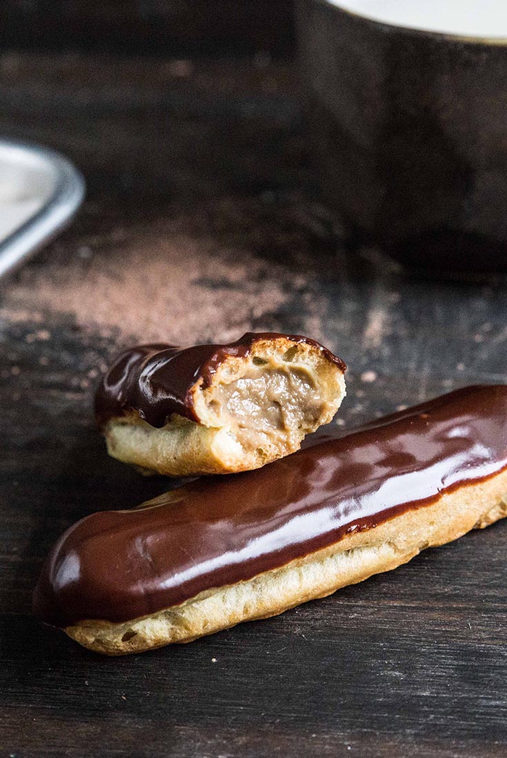 Coffee Eclairs Recipe