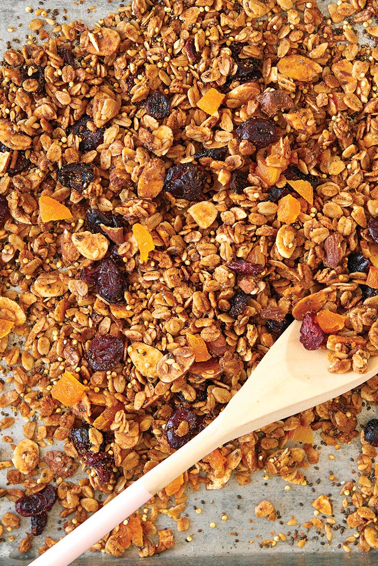 Cranberry Apricot Almond Granola Recipe