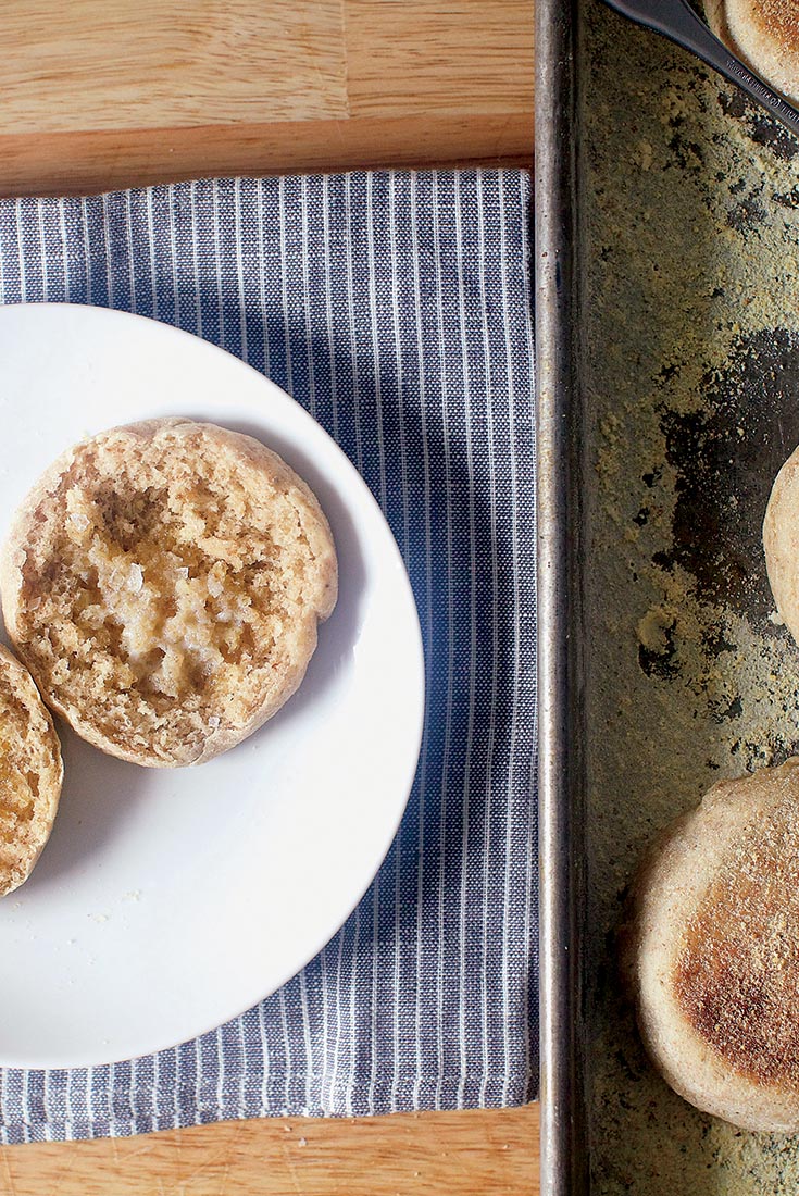 Deli Rye English Muffins Recipe
