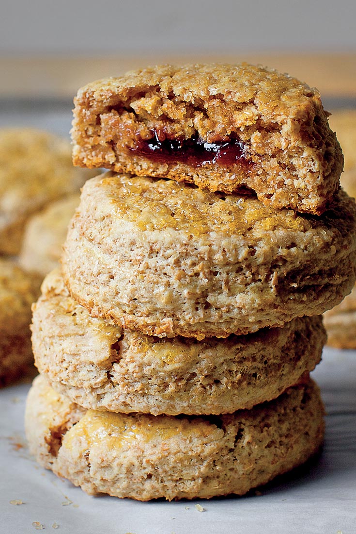 Jam-Bellied Scones Recipe