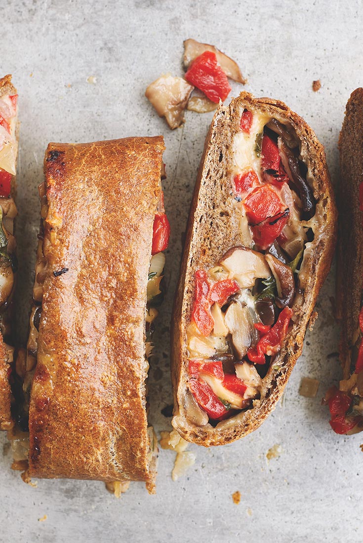 Buckwheat and Mushroom Stromboli Recipe