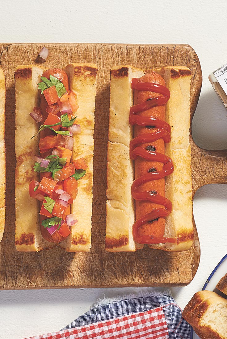 Sourdough Hot Dog Buns Recipe